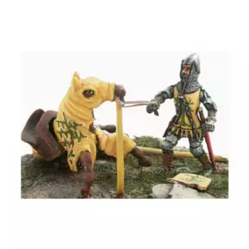 Итальянский рыцарь 1360 г., Historical Miniatures - Medieval - Characters (28mm) (Mirliton SG)
