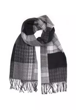 Итальянский шарф Claire Made in Italy Collezione alessandro, черный