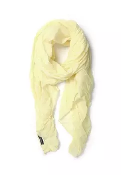 Итальянский шарф Uni Made in Italy Collezione alessandro, желтый