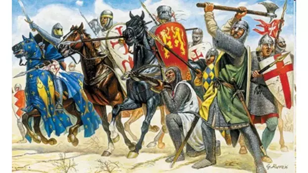 Italeri 1:72 Крестоносцы 11 век