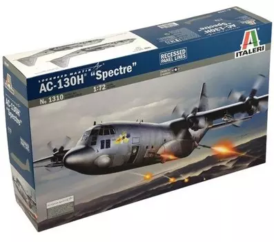 Italeri, Lockheed Martin AC130 Spectre, Модельный комплект, 12+
