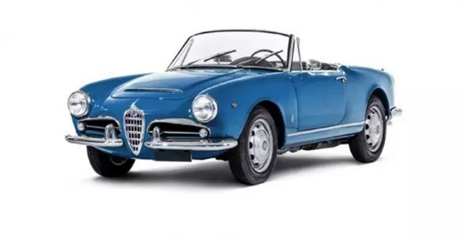 Italeri, пластиковая модель, Alfa Romeo Giulia 1600 Spider, 1/24