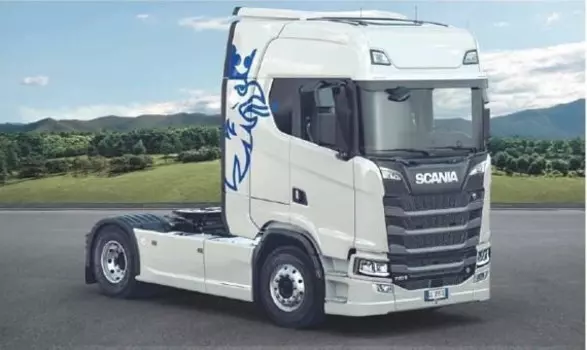 Italeri, Пластиковая модель, Scania 770s V8, белая кабина, 1/24