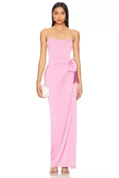 Июньское платье V. Chapman, сиреневый