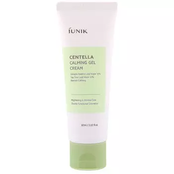 IUNIK, Успокаивающий гель-крем с центеллой, крем для лица, 60 мл