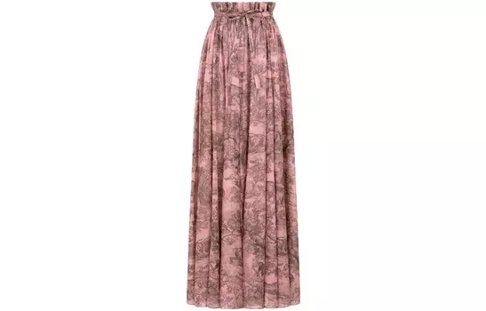 IVIERA Повседневная длинная юбка женская розовая Dior