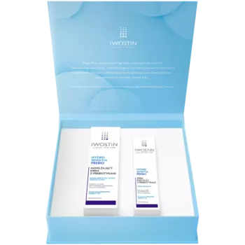 Iwostin Hydro Sensitia Prebio набор: крем для глаз, 15 мл + дневной крем для лица, 50 мл