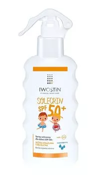 Iwostin Solecrin SPF50+ защитный спрей для детей, 175 ml