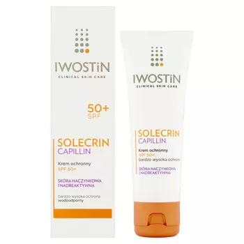 Ивостин, Солекрин Капиллин, защитный крем, SPF 50+, 50 мл Iwostin