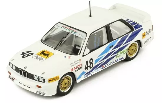 Ixo Models Bmw M3 (E30) № 48 Cibiemme Wtcc J.cal 1:43 Gtm130