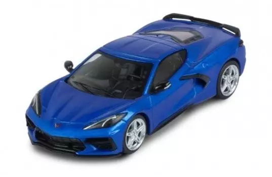 Ixo Models Chevrolet Corvette C8 2020 Синий 1:43 Moc316