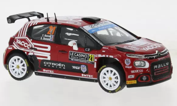 Ixo Models Citroen C3 Rally2 #21 9-е ралли Монте 1:43 Ram887