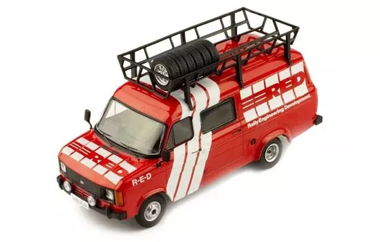 Ixo Models Ford Transit Mkii 1985 Red. Ассиста 1:43 Rac281X