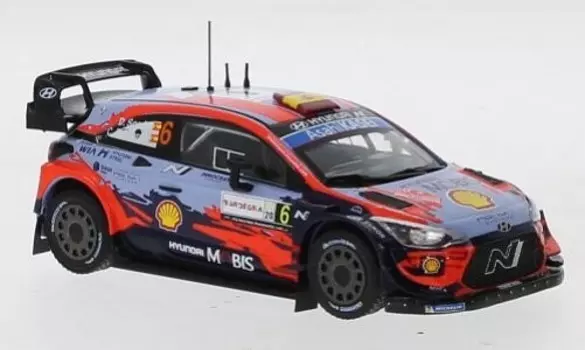 Ixo Models Hyundai I20 Coupe Wrc #6 Победитель ралли 1:43 Ram763