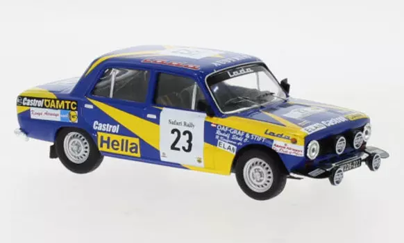Ixo Models Lada 1600 #23 Safari Rallye 1982 Stohl 1:43 Rac296