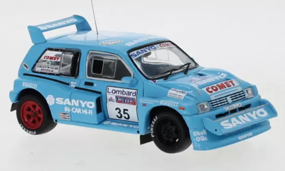 Ixo Models Mg Metro 6R4 #35 Lombard Rac Rallye 19 1:43 Rac362