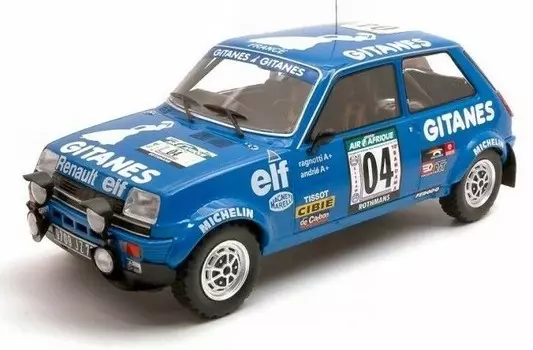 Ixo Models Renault 5 Alpine #4 3-е ралли Айвор 1:18 18Rmc043A