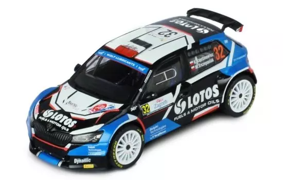Ixo Models Skoda Fabia Lotos Kajetanowicz Rally 1 1:43 Ram802