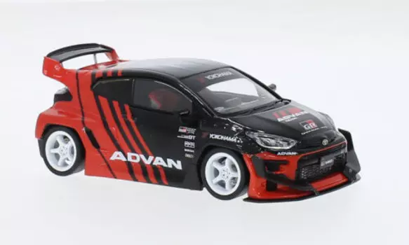 Ixo Models Toyota Pandem Gr Yaris Advan 2022 Черный 1:43 Moc328