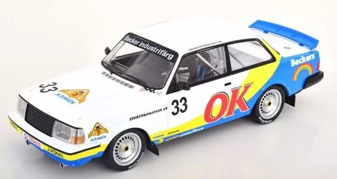 Ixo Models Volvo 240 Turbo #33 Etcc Zolder 198 1:18 18Rmc105B