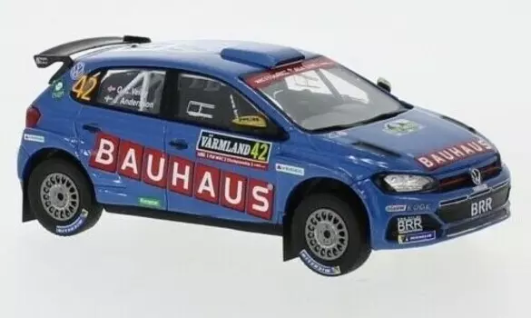 Ixo Models Vw Polo Gti R5 #42 Ралли Швеции 2019 1:43 Ram706