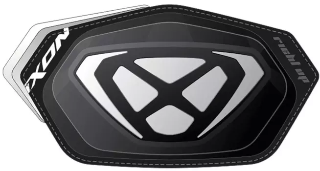 Ixon Race 2.0 Колено ползунки, черный/белый