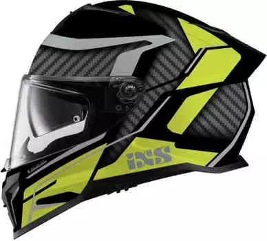 iXS912 SV 2.0 Шлем с лезвием IXS, черный матовый/желтый