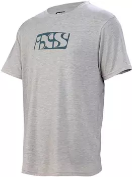 Футболка IXS Brand Tee, серая
