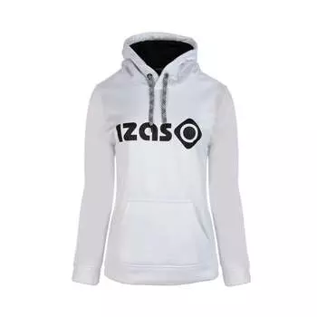 Izas DUERO W женская спортивная толстовка с капюшоном, цвет blanco