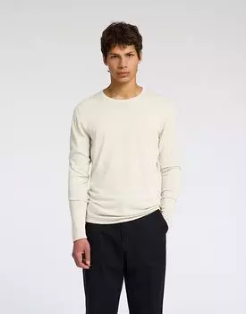 Избранный мужской пуловер в овсяном цвете Selected Homme