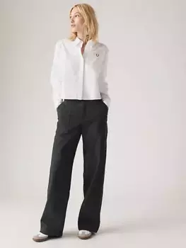 Излишки прямых женских брюк Levi's, цвет Caviar - Black