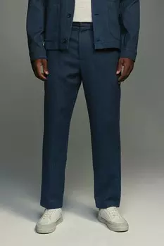 Изменить джинсовый образ джоггеры брюки Next, синий