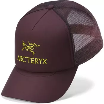 Изогнутая кепка Bird Word Trucker Arcteryx, фиолетовый