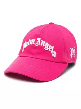 Изогнутая кепка с логотипом Palm Angels, розовый