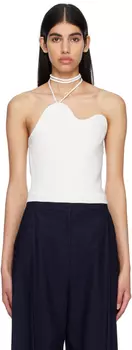 Изогнутая майка Off-White Recto