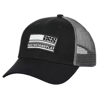 Изогнутая шапка для детской площадки - черный IXS, черный