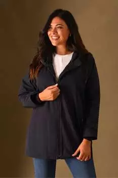 Изогнутый плащ Live Unlimited, синий