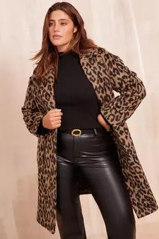 Изогнутый ярусный жакет Friends Like These, коричневый