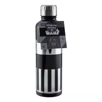 Изолированная бутылка Star Wars, черный