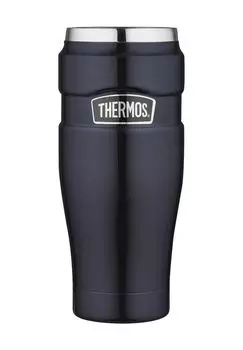 Изолированная чашка Thermos, темно-синий