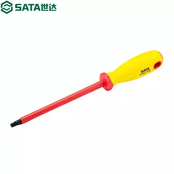 Изолированная цветочная отвертка Star SATA 61805 VDE T25
