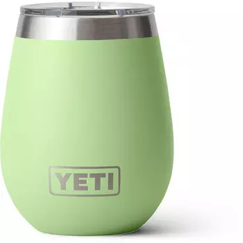 Изолированная кружка для вина Rambler на 10 унций Yeti Coolers, зеленый