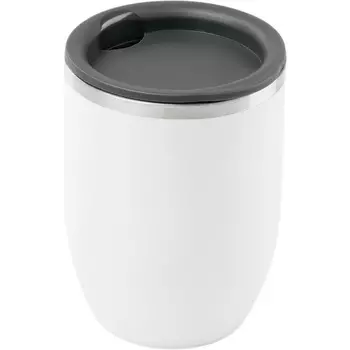 Изолированная кружка Doppio из нержавеющей стали Glacier объемом 6,5 жидких унций GSI, белый