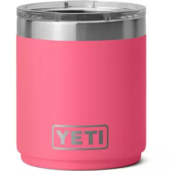 Изолированная кружка Rambler 10 унций 20 Lowball Yeti Coolers, розовый