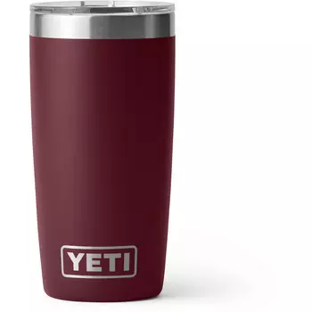 Изолированный стакан Rambler на 10 унций Yeti Coolers, красный