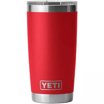 Изолированный стакан Rambler на 20 унций Yeti Coolers, красный