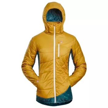 Изоляционная куртка Grezi Bag Women's Refreshful Silkwool, цвет Pineapple/Saphir Blue