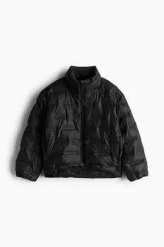Изоляционная куртка из термомува H&M, черный