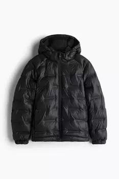 Изоляционная куртка из термомува H&M, черный