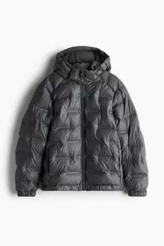 Изоляционная куртка из термомува H&M, серый
